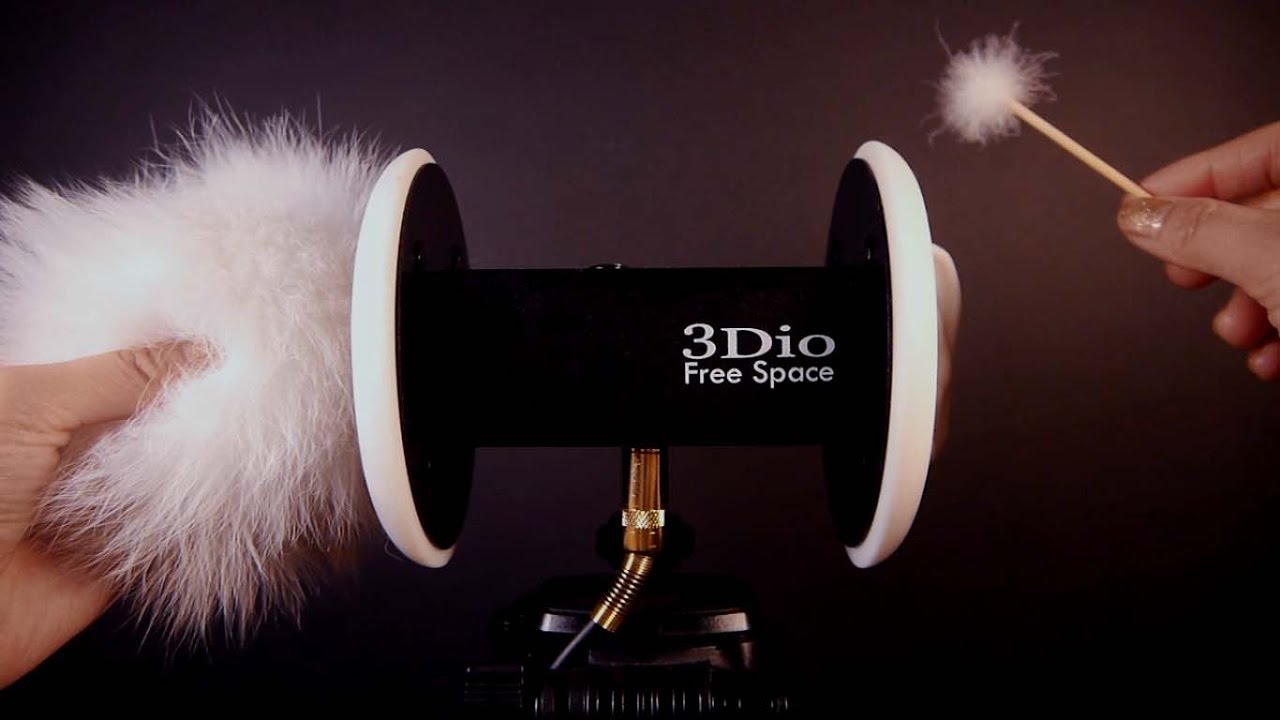 ASMR. Fluffy Pom Pom Heaven♡솜털천국♡폼폼이♡No Talking