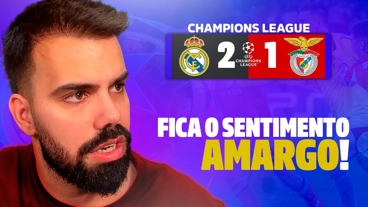 JOLIVEIRA10 FALA SOBRE DERROTA DO BENFICA FRENTE AO REAL MADRID!!