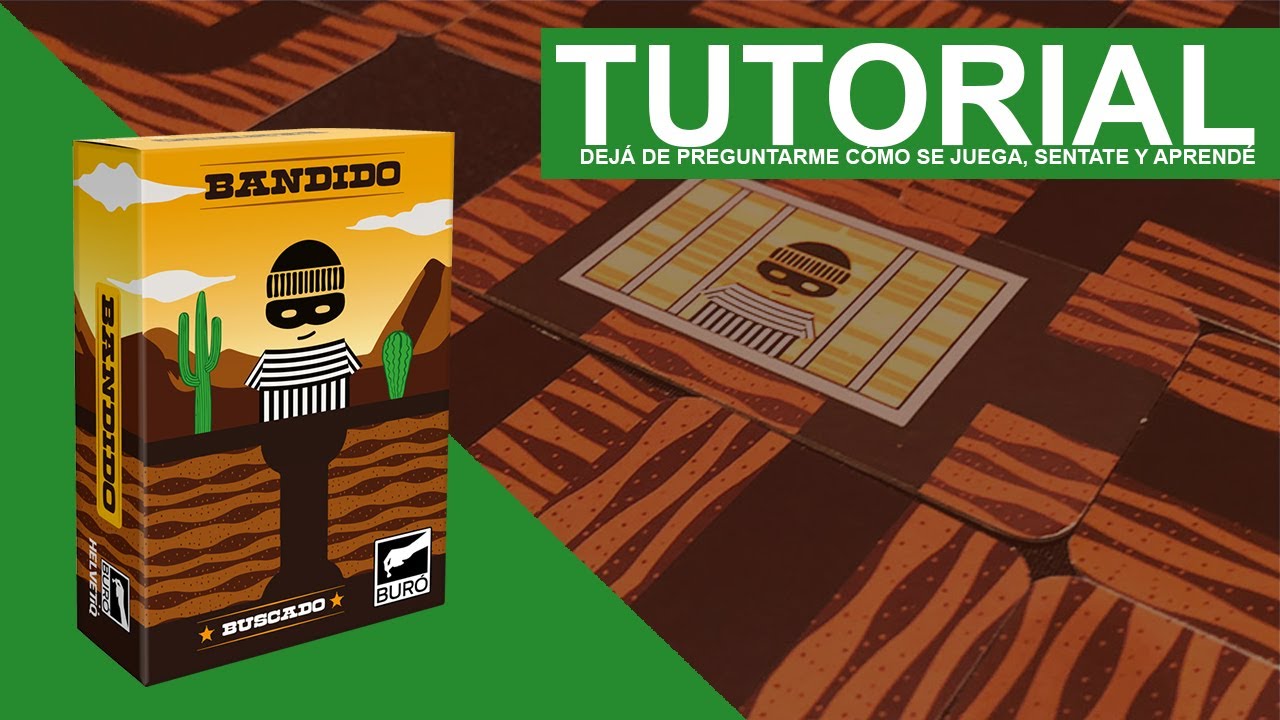 BANDIDO: Que no se ESCAPE el ladrón // Cómo jugar