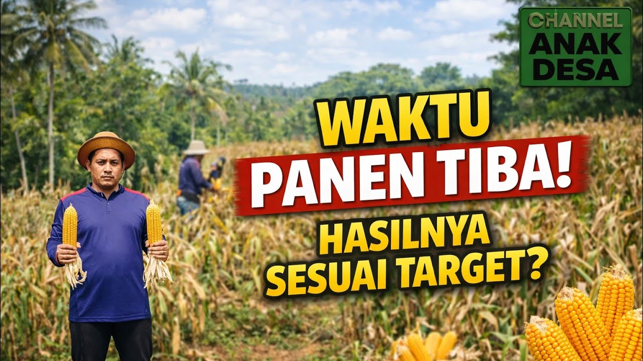 WAKTU PANEN TIBA! Hasilnya Sesuai Target? 