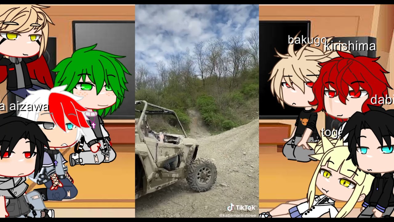 MHA reacts to Y/N (tomboy edition) GCRV