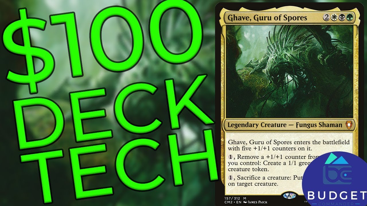 Ghave, Guru of Spores | EDH Budget Deck Tech $100 | Commander | Magic the Gathering | Combo