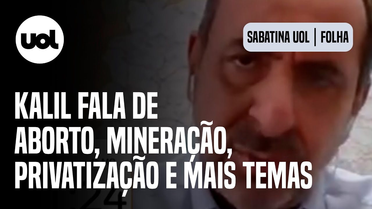 Kalil fala sobre aborto, tarifa do transporte público em MG, privatização, mineração e mais temas