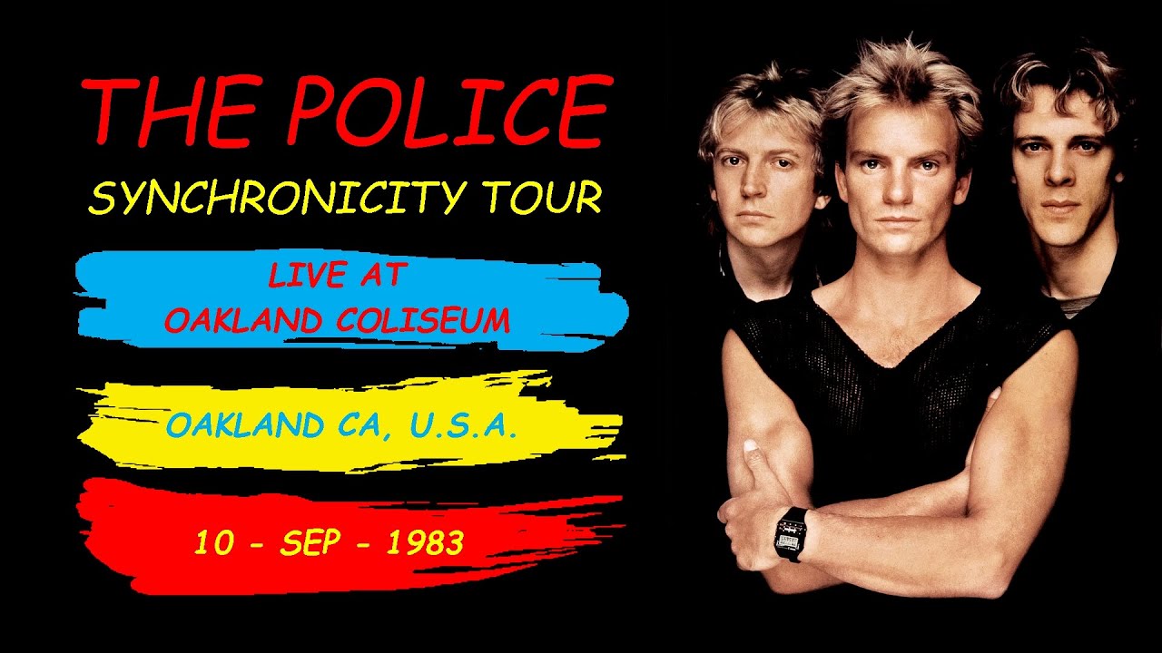 The Police - Live At Oakland Coliseum Oakland CA, U.S.A. 10-sep-1983***STEREO***