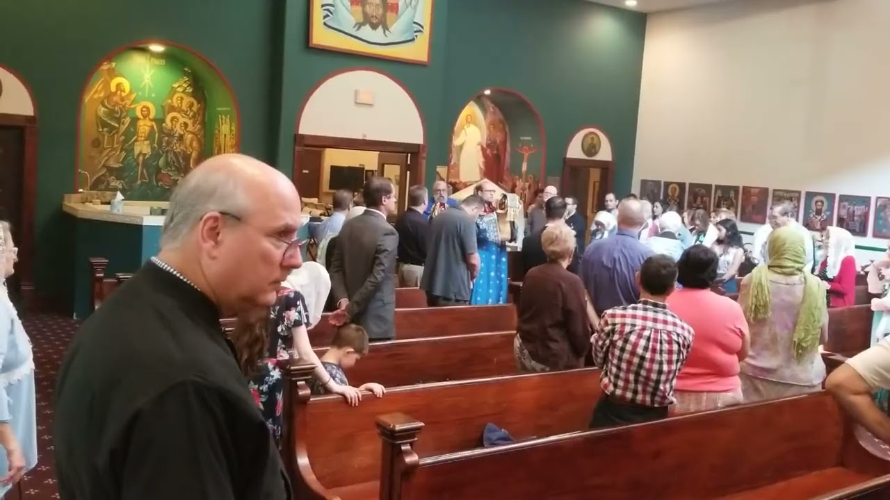 The rest of the service of the ordination of Deacon from by Bishop Basil