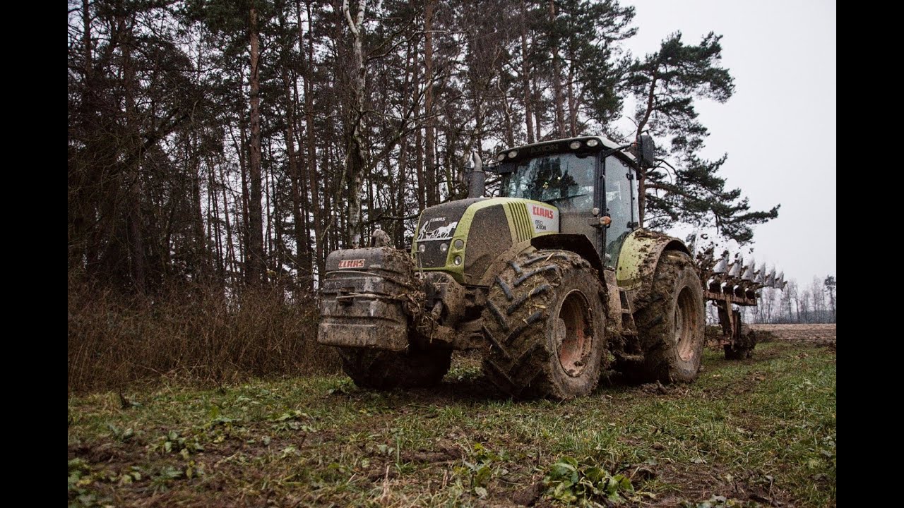 Claas Axion 850 mokrá orba