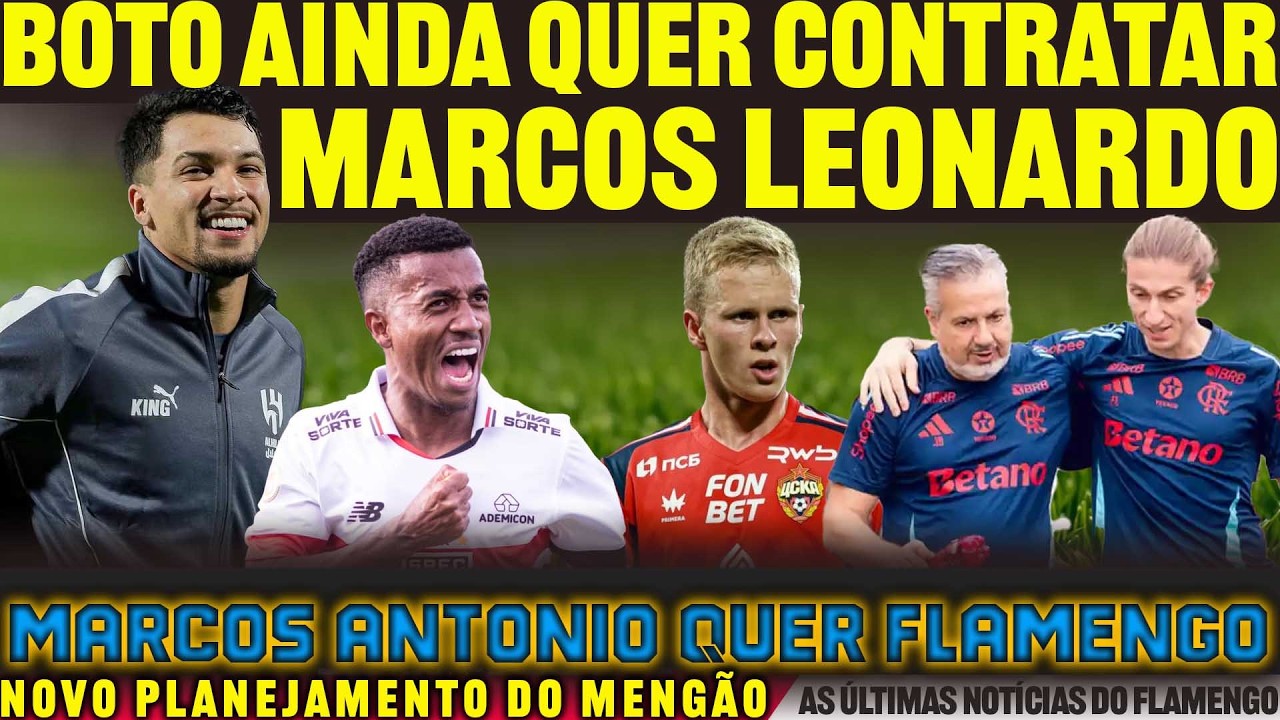 MARCOS ANTÔNIO QUER JOGAR LIBERTADORES PELO MENGÃO | PROMESSA RUSSA | VITÓRIA x FLAMENGO E++