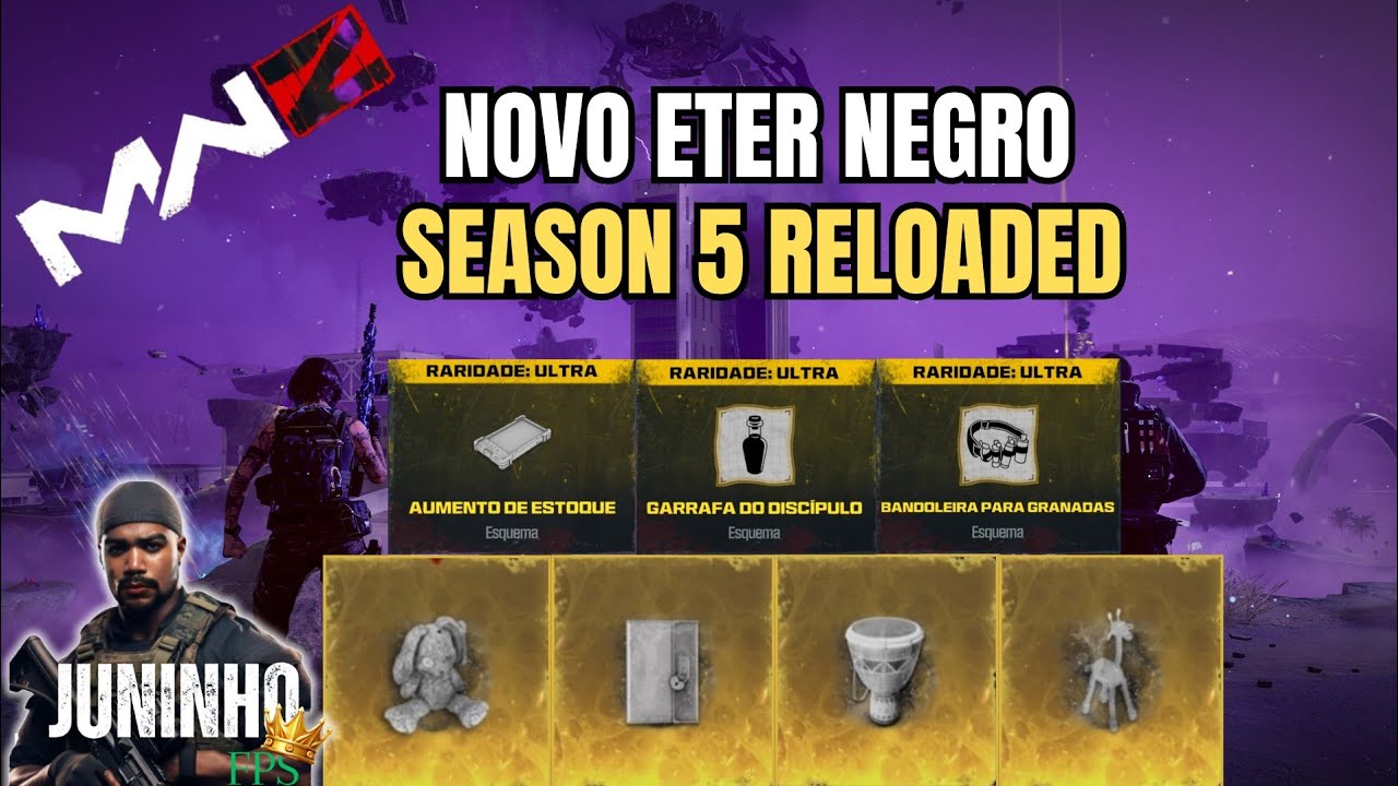 MW3 ZOMBIES (MWZ) Easter egg: Como DESBLOQUEAR o Novo ETER NEGRO e os Novos ESQUEMAS da SEASON 5 !