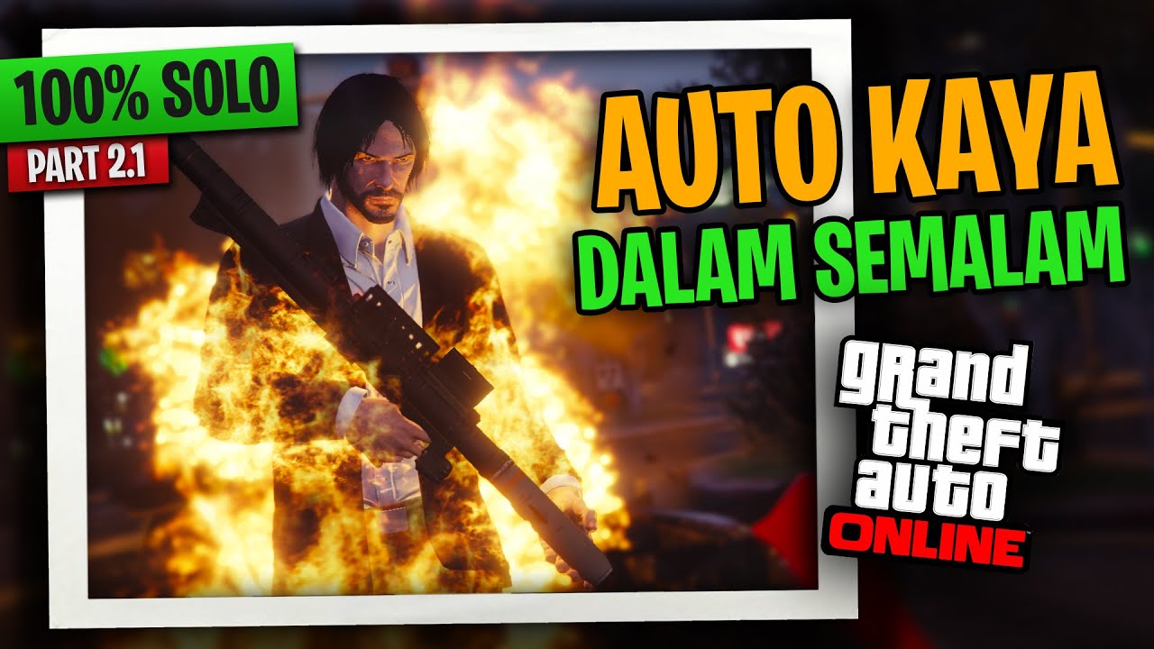 BEGINI CARA MAS WICK WICK JADI AUTO KAYA DALAM SEMALAM - CAYO PERICO HEIST GTA ONLINE (PART 2.1)