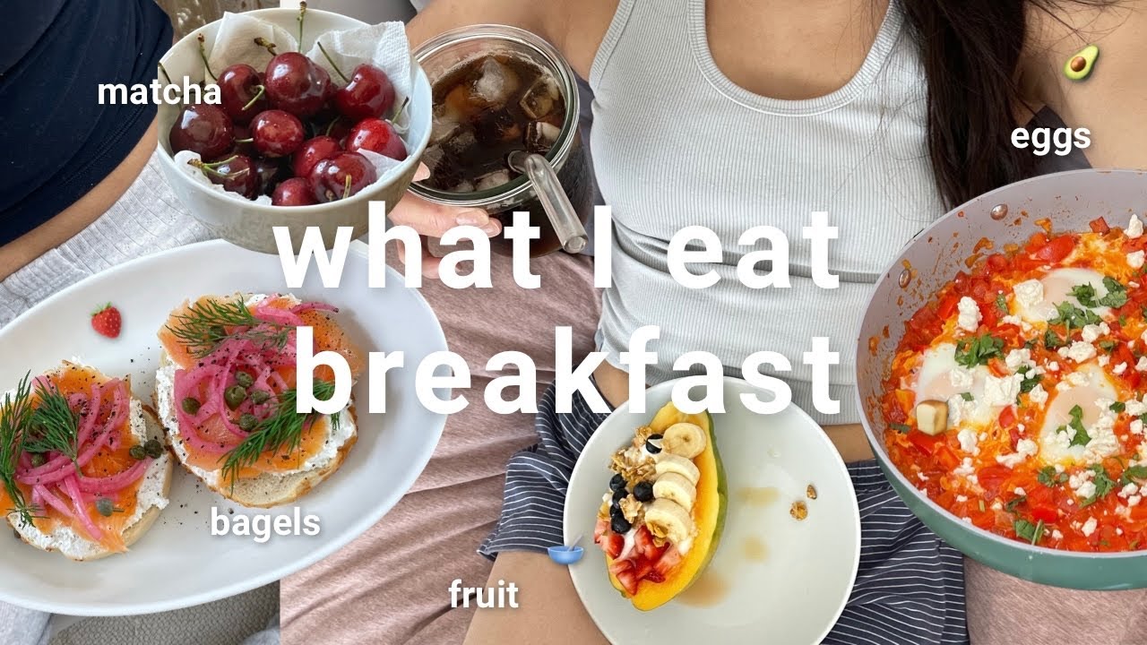 what i eat for breakfast in a week | easy & nourishing morning meals 🥣