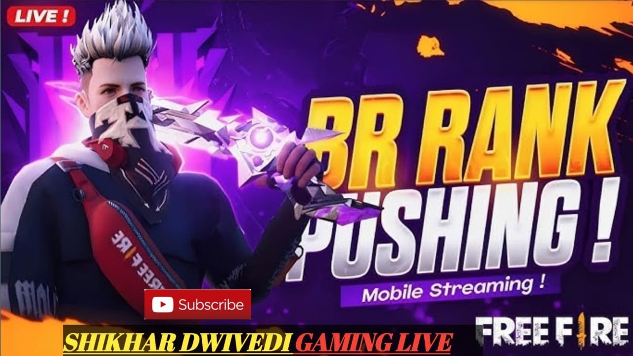 Free fire BR Ranked Push || Shikhar Dwivedi ||