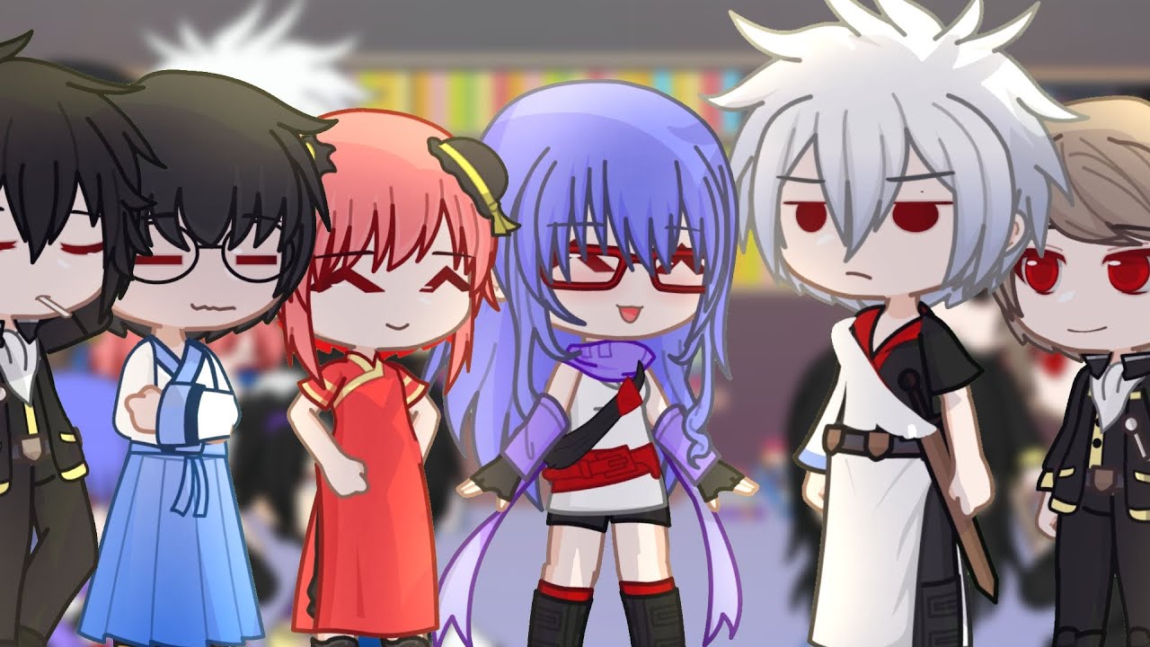 past "gintama" react' to sakata gintoki || The past from epsd 1-10 || Please read the description.