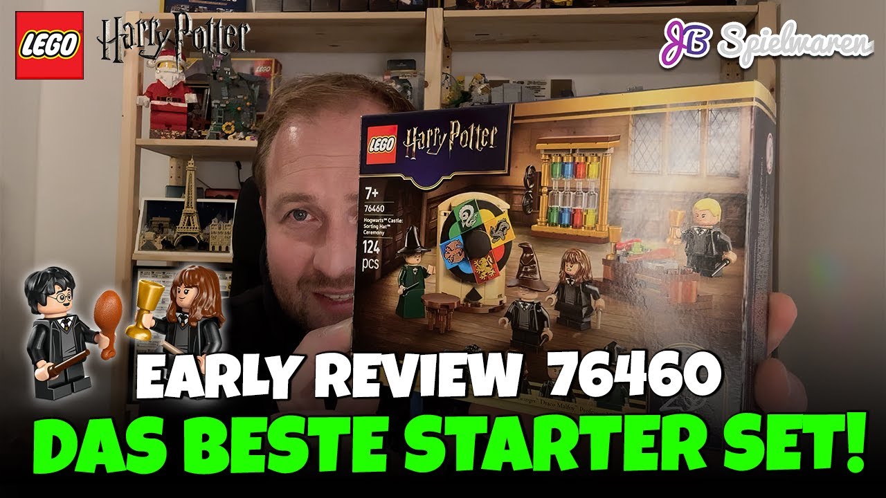 Early Review LEGO 76460 Harry Potter: Auswahlzeremonie mit dem sprechenden Hut!