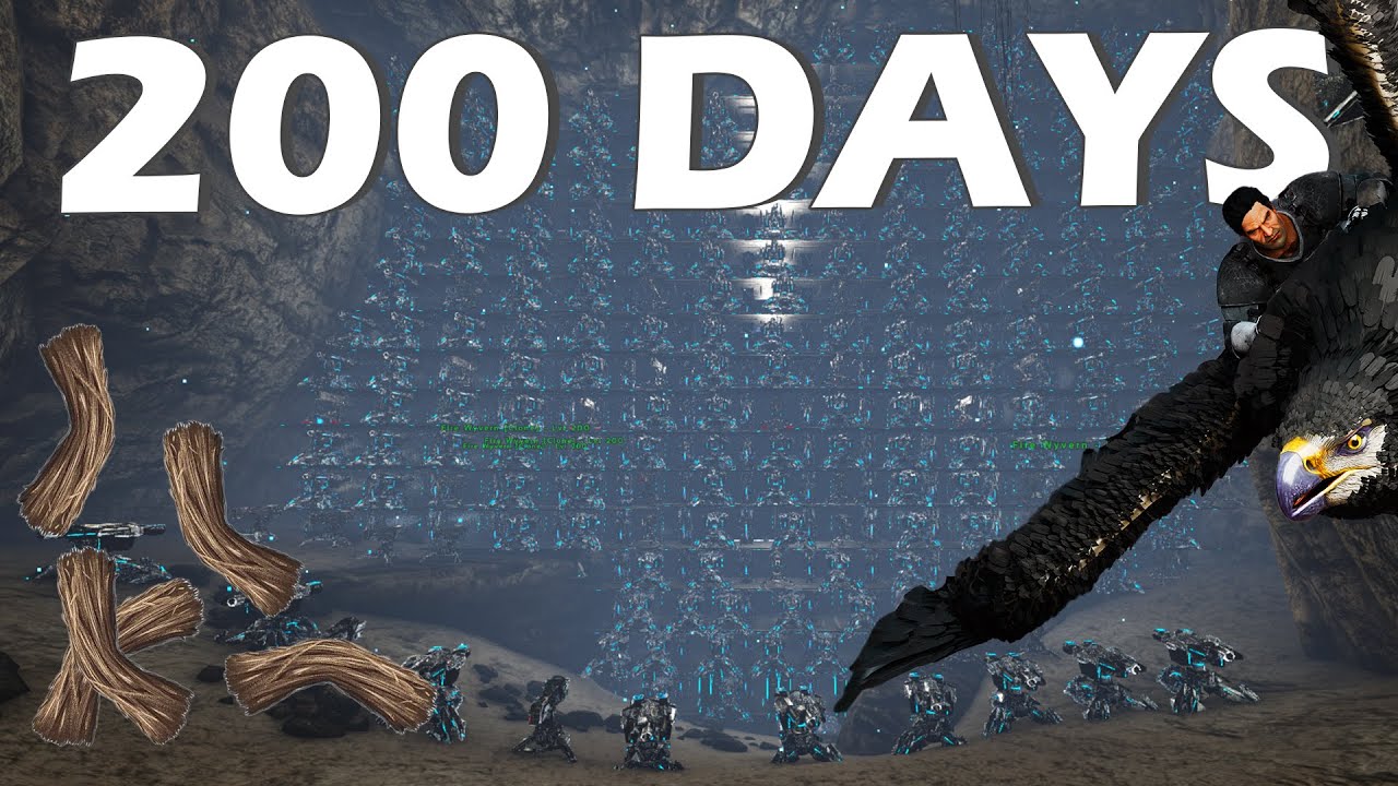 200 Days On Ark Fibercraft... | Ark PvP