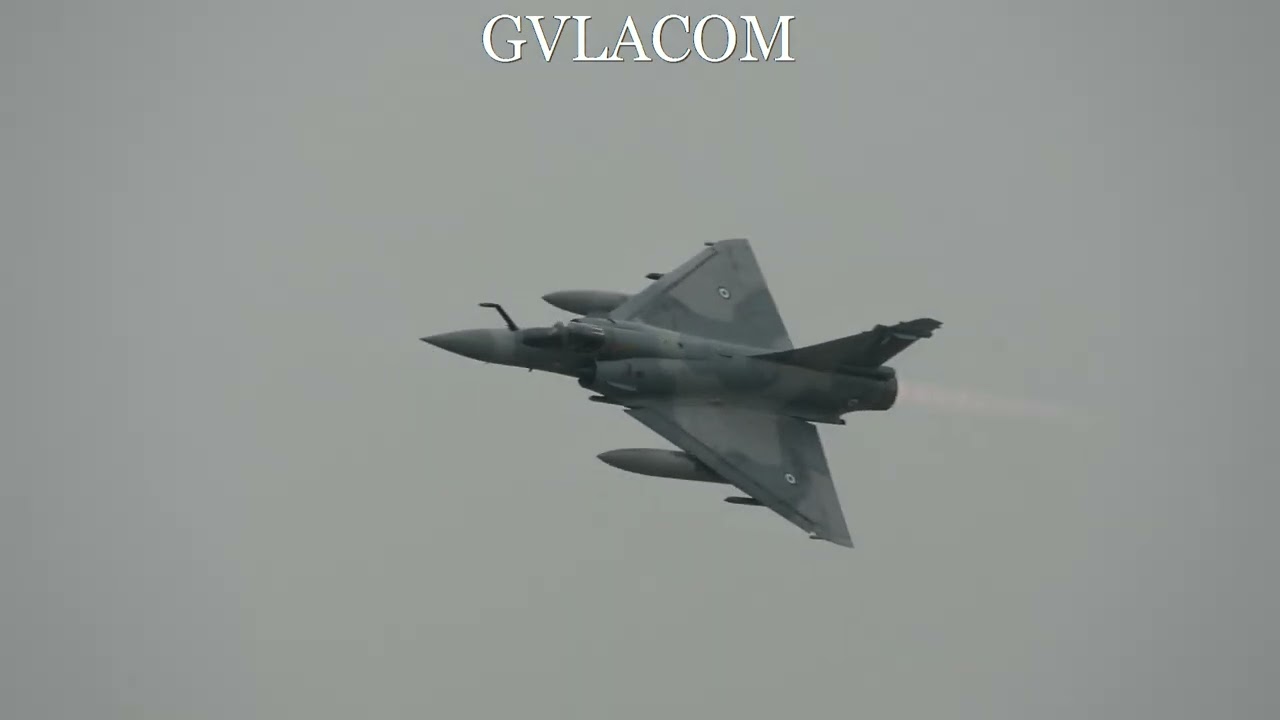 Hellenic Air Force Mirage 2000-5 Demo at Iniochos 2026
