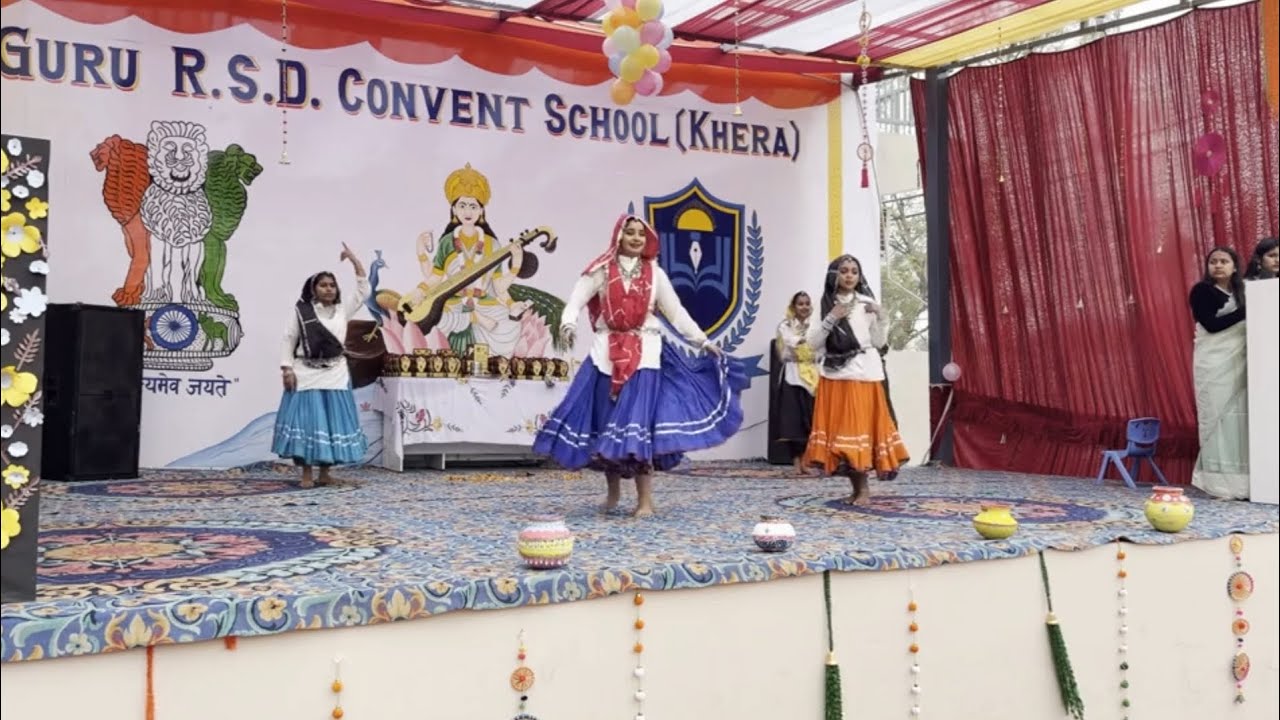 Haryanvi Mashup Dance Performance | Annual Day 2026 | Guru R.S.D. Convent School