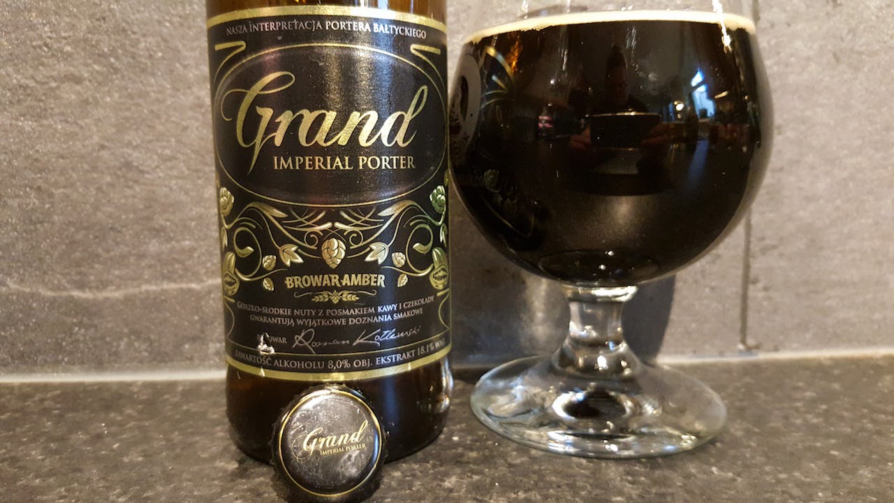 Browar Amber Grand Imperial Porter | Polish Craft Beer Review