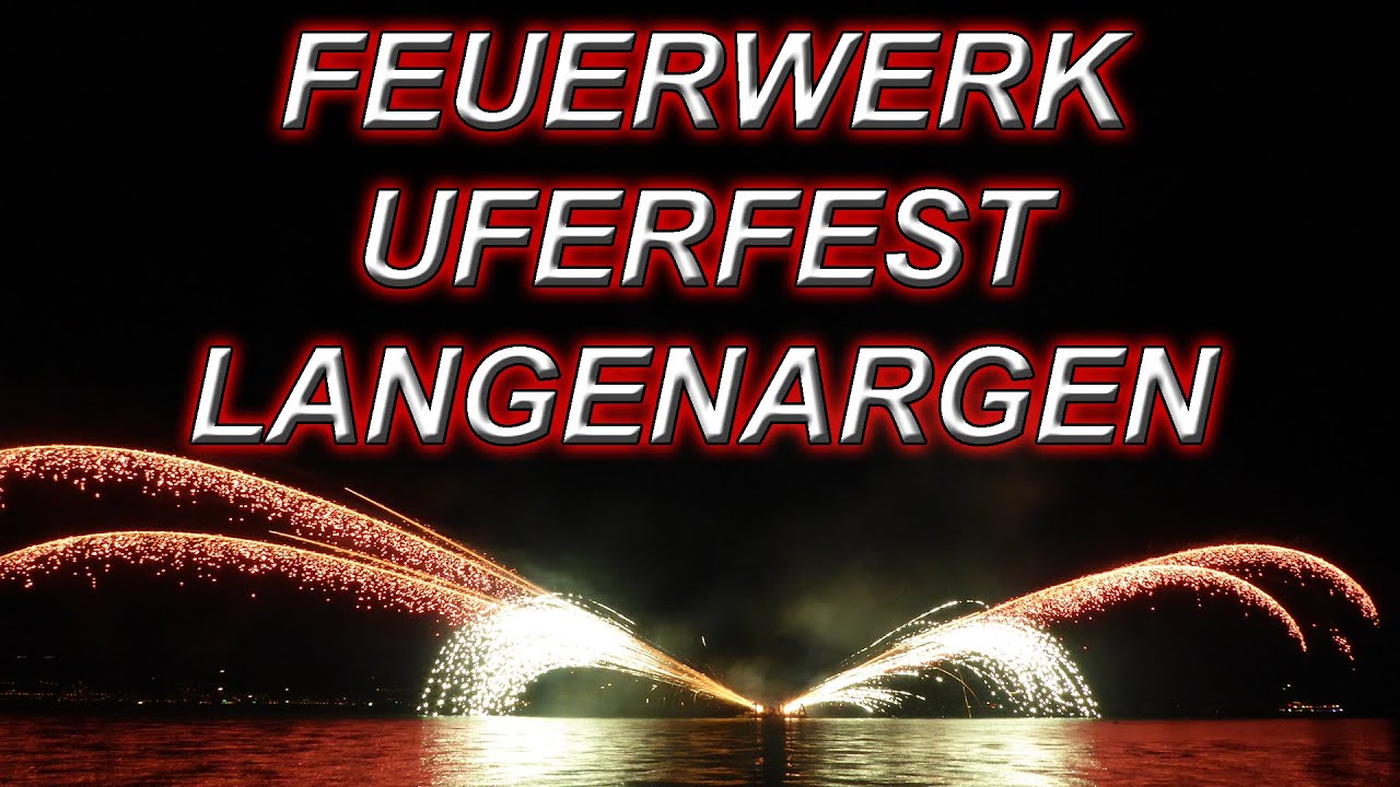 [4K] Feuerwerk Uferfest Langenargen 2023 (Arguna)