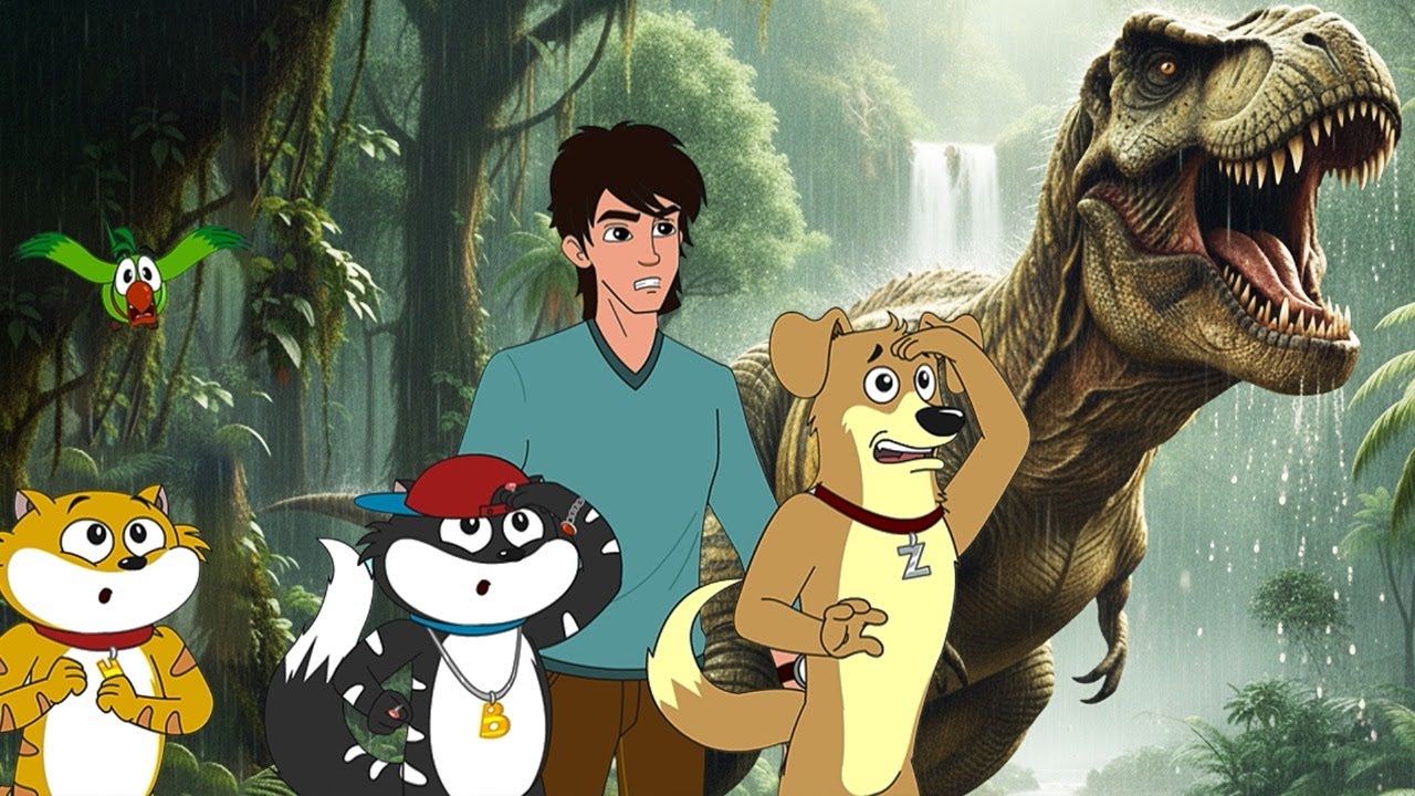 Honey Bunny Aur Jurassic park | New Movie in Hindi | Cartoon For Kids | YO Kids Comedy