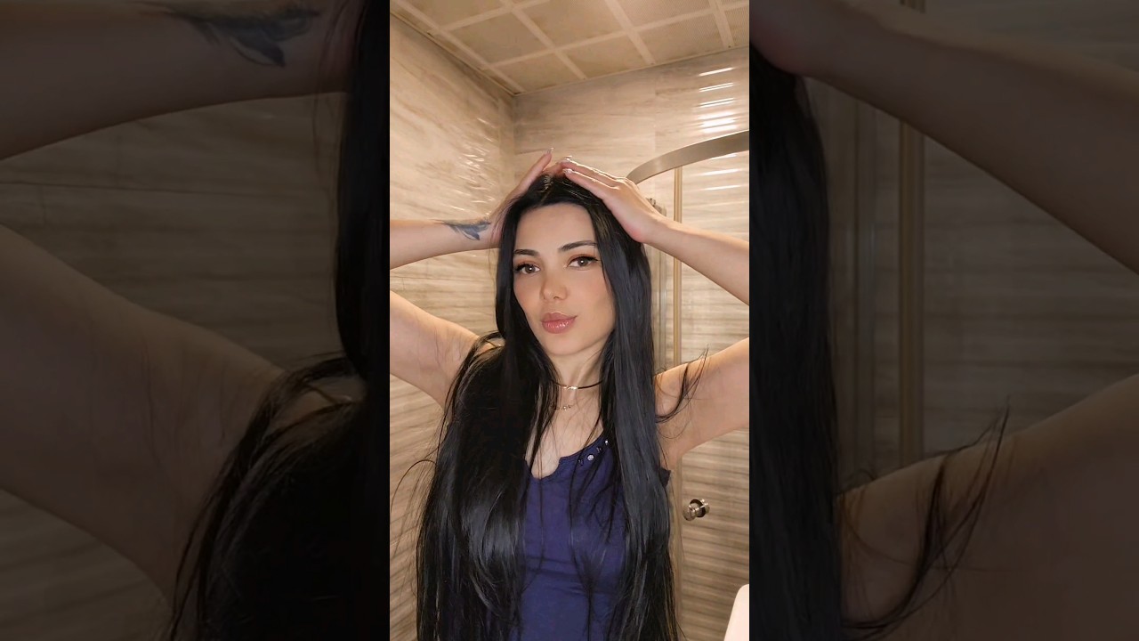 Çöp posetiyle saçlarımızı boyamak daha kolay🧖‍♀️/Evde pratik saç boyama