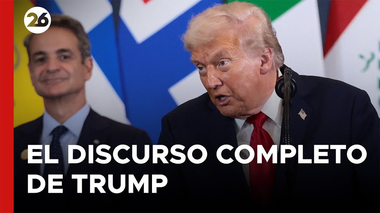 🚨 ISRAEL - DISCURSO COMPLETO | TRUMP ante el KNESSET: 