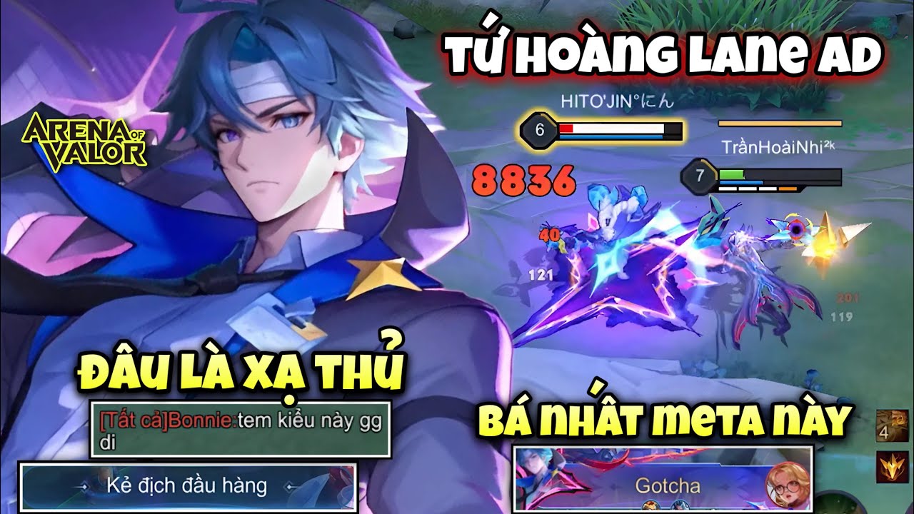 Thử Thách Leo Rank Chiến Tướng Bằng Tứ Hoàng AD Và Đâu Là AD Mạnh Nhất Khiến Team Địch Phải Đầu Hàng