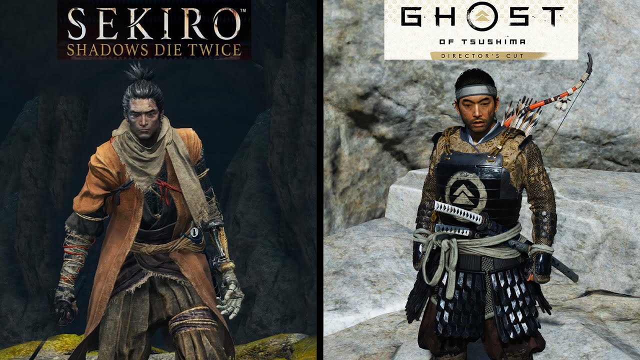 Sekiro vs Ghost of Tsushima PC - Physics and Details Comparison