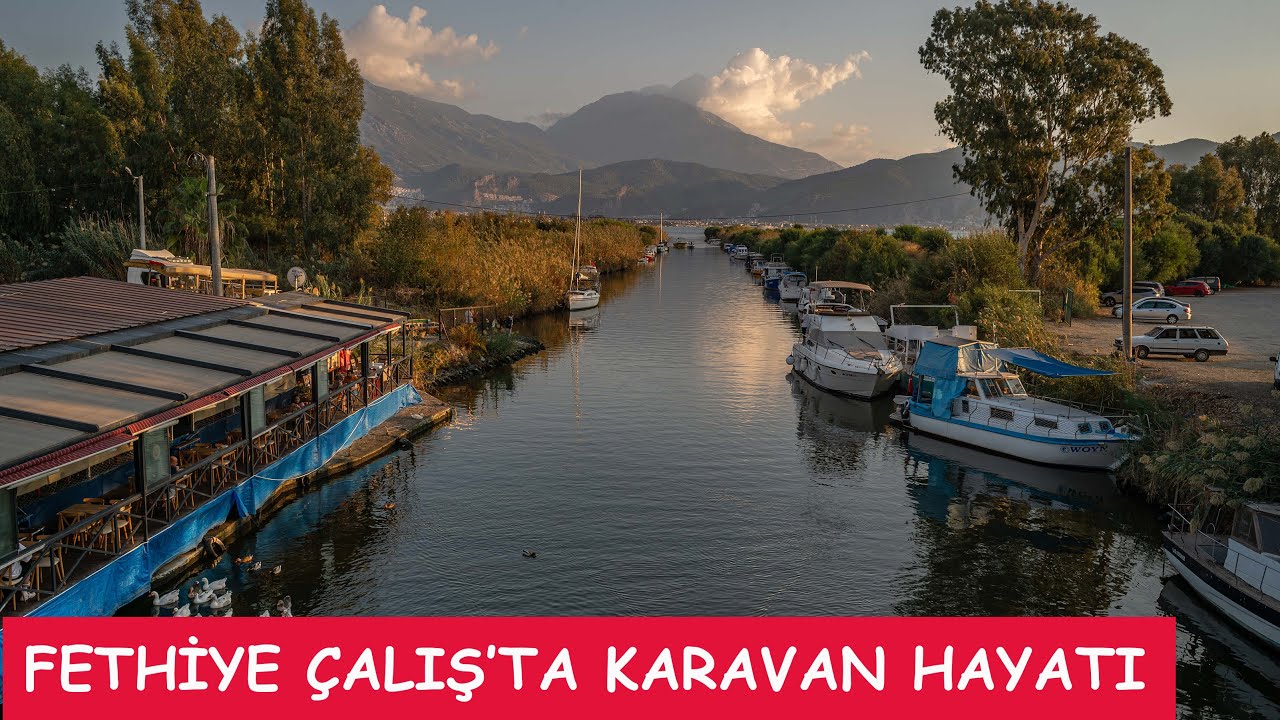 Fethiye Çalış'ta Karavan Hayatı #karavanhayatı #vanlife #fethiye #gezi #gezilecekyerler #keşfet
