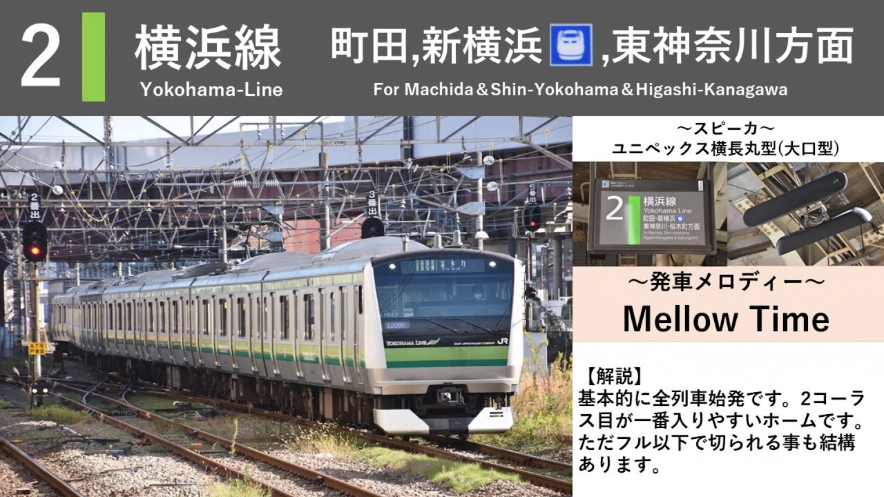 【JR】橋本駅 発車メロディー『Verde Rayo』『Mellow Time』『Water Crown』『近郊地域20番』
