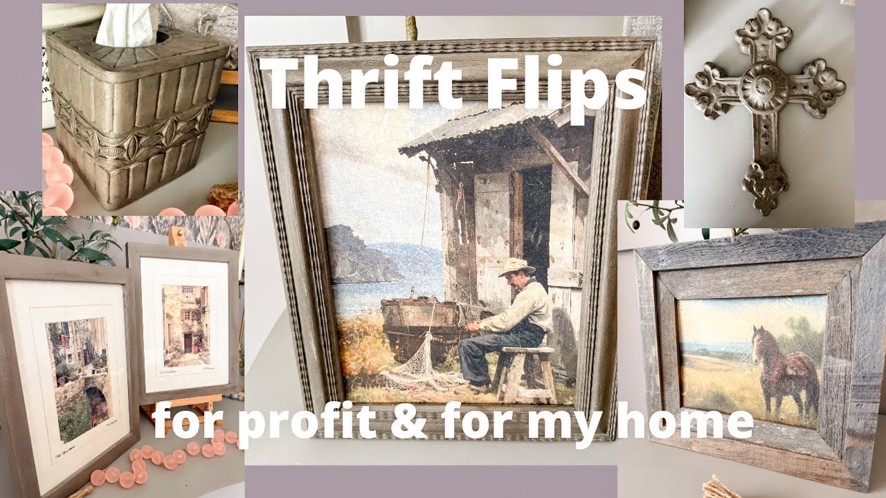 Thrift Flips for my Home & Booth | new JRV rice paper
