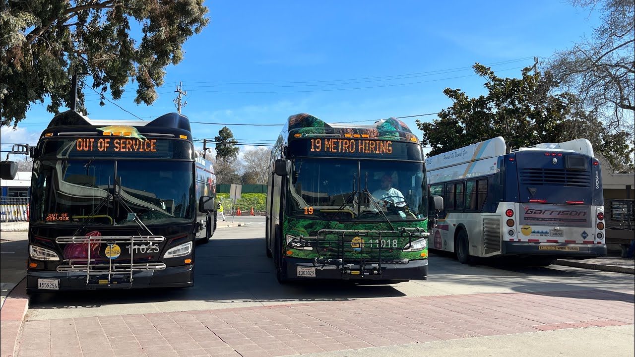 ⁴ᴷ⁶⁰ (LAST DAY) Transit Action EP24 | Santa Cruz Metro Buses @ Pacific Station Metro Center
