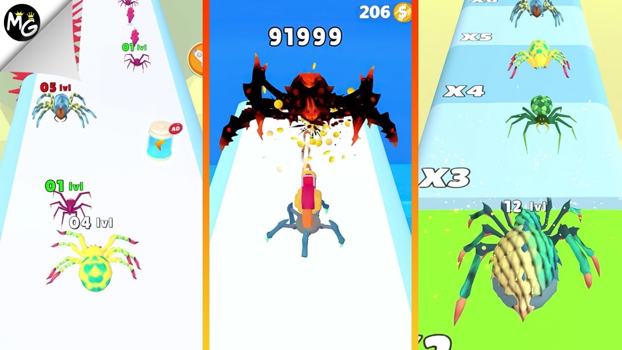 Evolusi Laba-Laba Terkuat | Game Spider Evolution