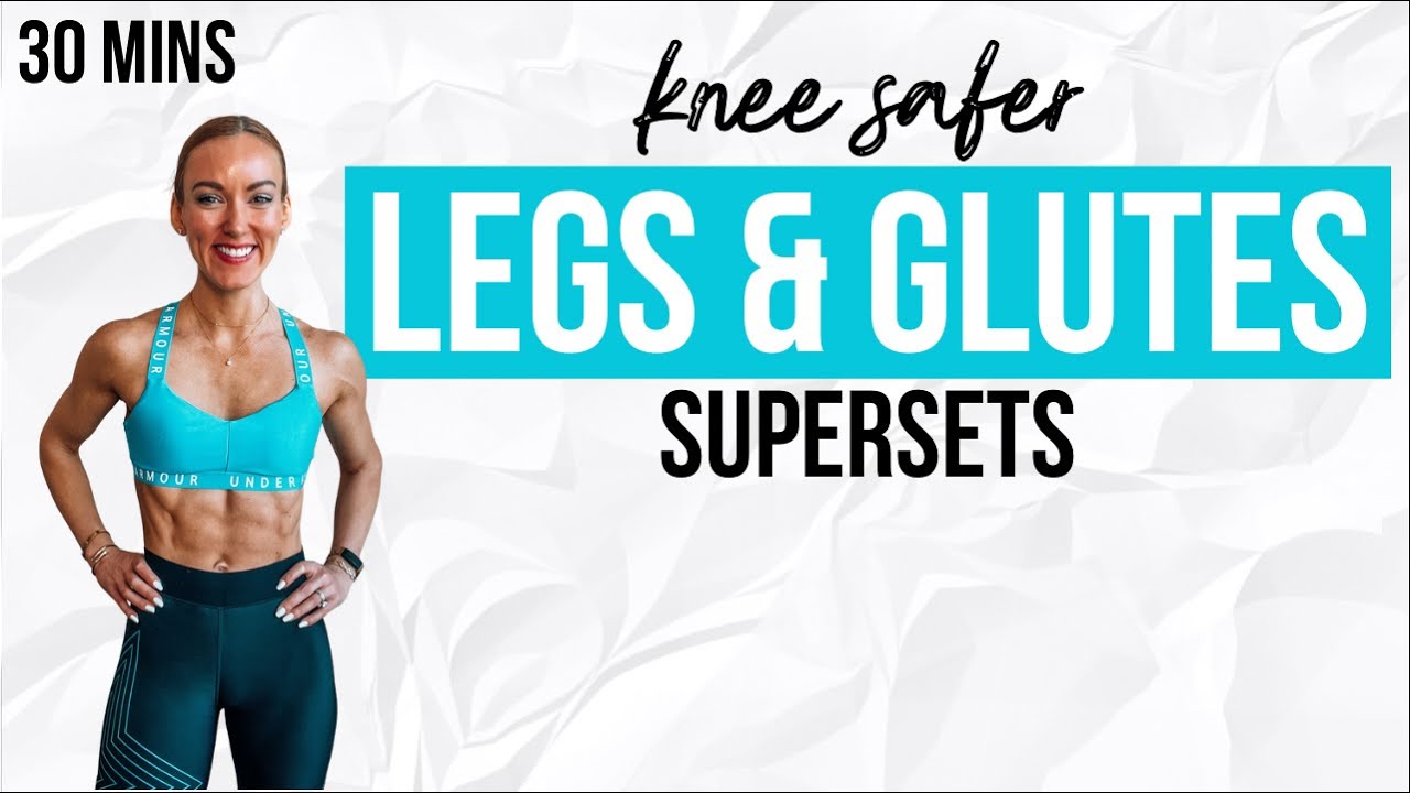 30 Min KNEE SAFER Legs & Glutes Workout With Dumbbells at Home | Strong Summer Launch: March 28