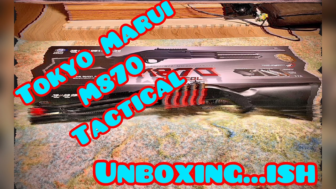 Tokyo Marui M870 Tactical Unboxing