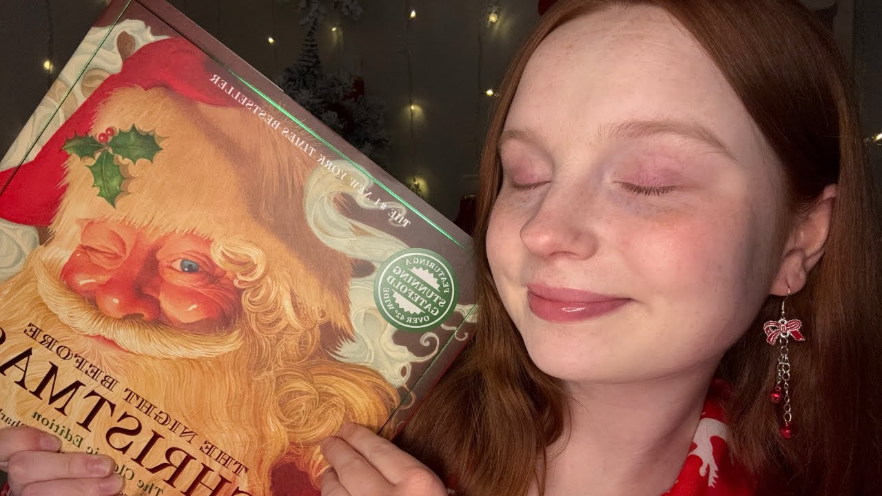 ASMR A Cosy Christmas Storytelling | Reading The Night Before Christmas 🎁🎄