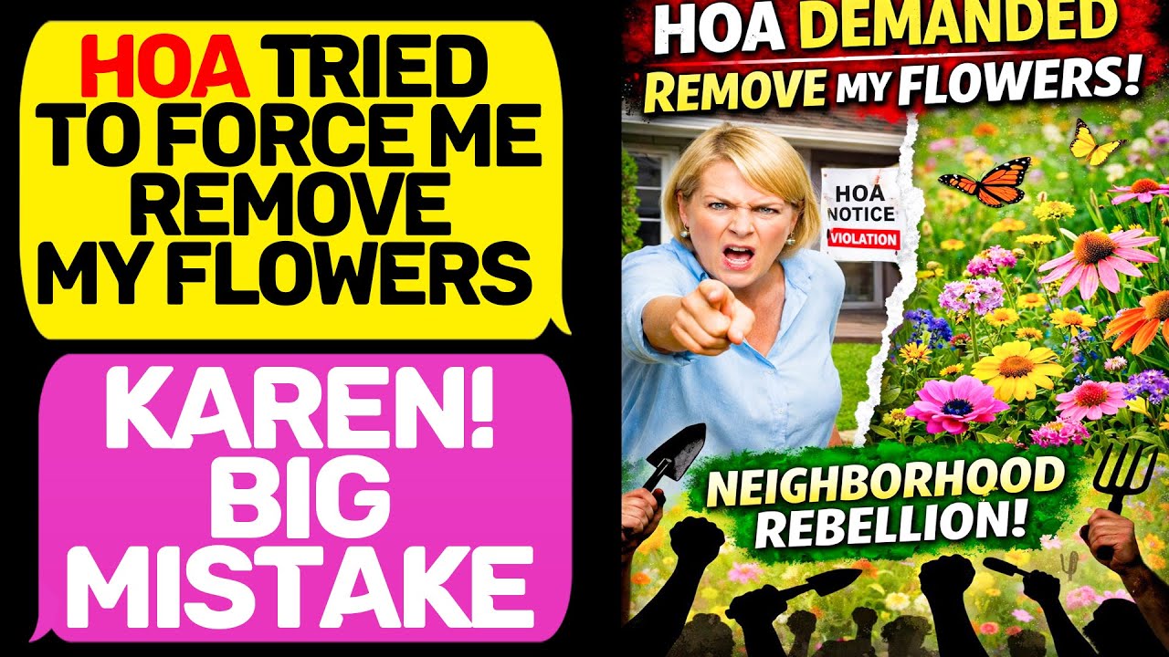 HOA Tried to Force Me to Remove My Flowers — I Started a Neighborhood Rebellion r/EntitledPeople