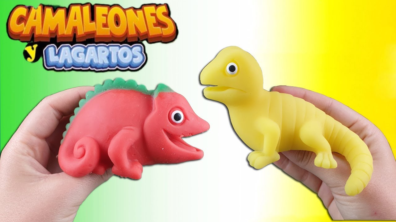 ANIMALES BLANDITOS | CAMALEONES Y LAGARTOS | Colección KREATUREX
