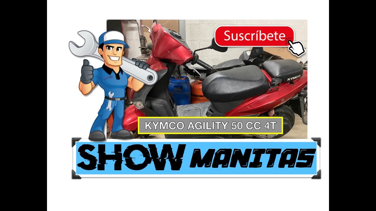 kymco agility 50 cc, Reparación.