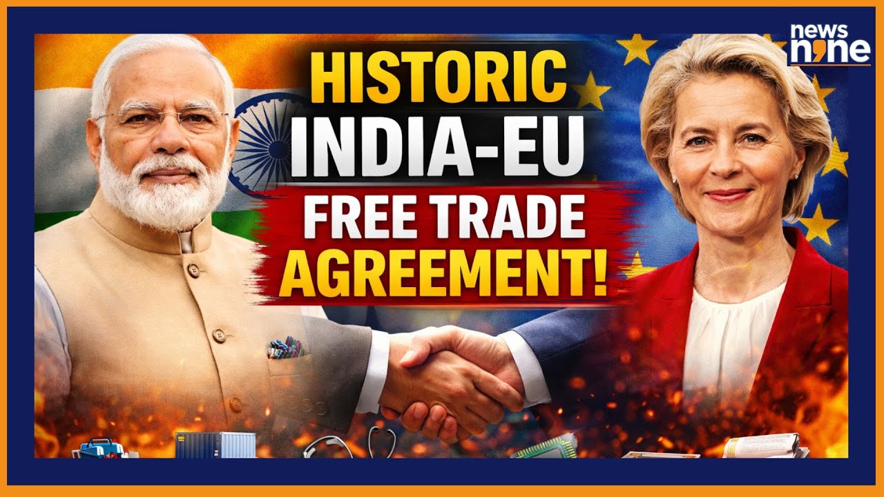 India-EU Free Trade Deal 2026: Historic Moment for Exports, Investments & Digital Trade