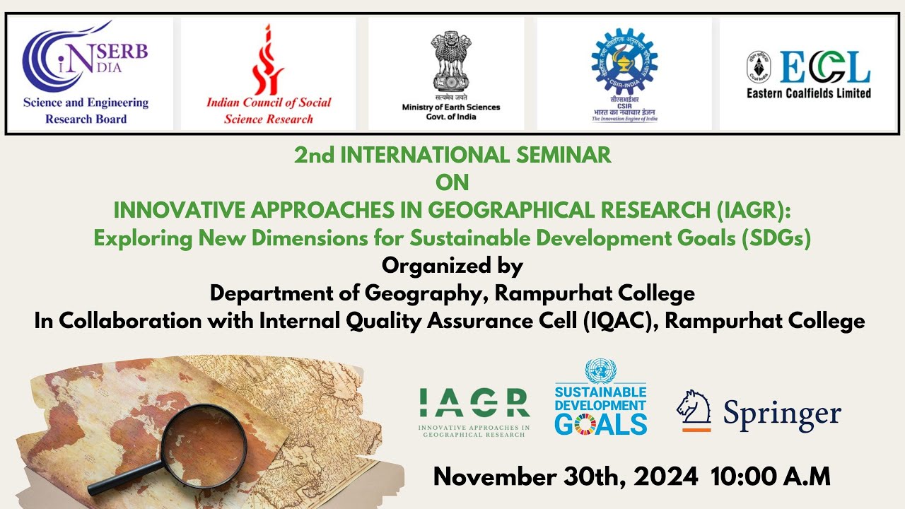 IAGR Conference 2024, November 30th, 2024 10:00 A.M