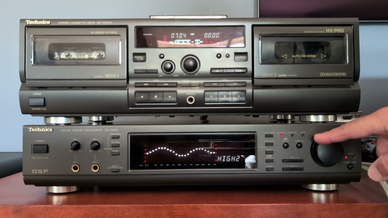 Technics RS-TR474 & SH-GE90