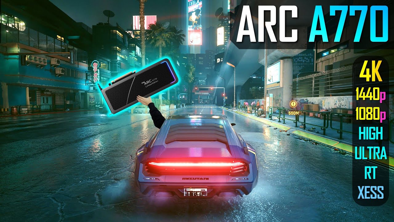 Intel ARC A770 — Киберпанк 2077