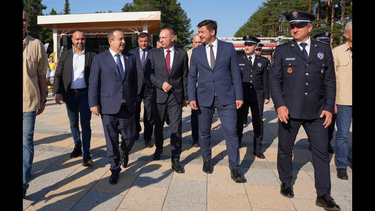 Ministar Dačić na Zlatiboru, na manifestaciji povodom projekta Karavan bezbednosti saobraćaja