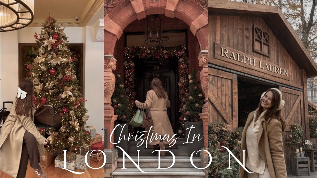 The Darlings Do Christmas ~ Shopping in London, Ralph Lauren & Harrods ✨ | Suzy Darling 