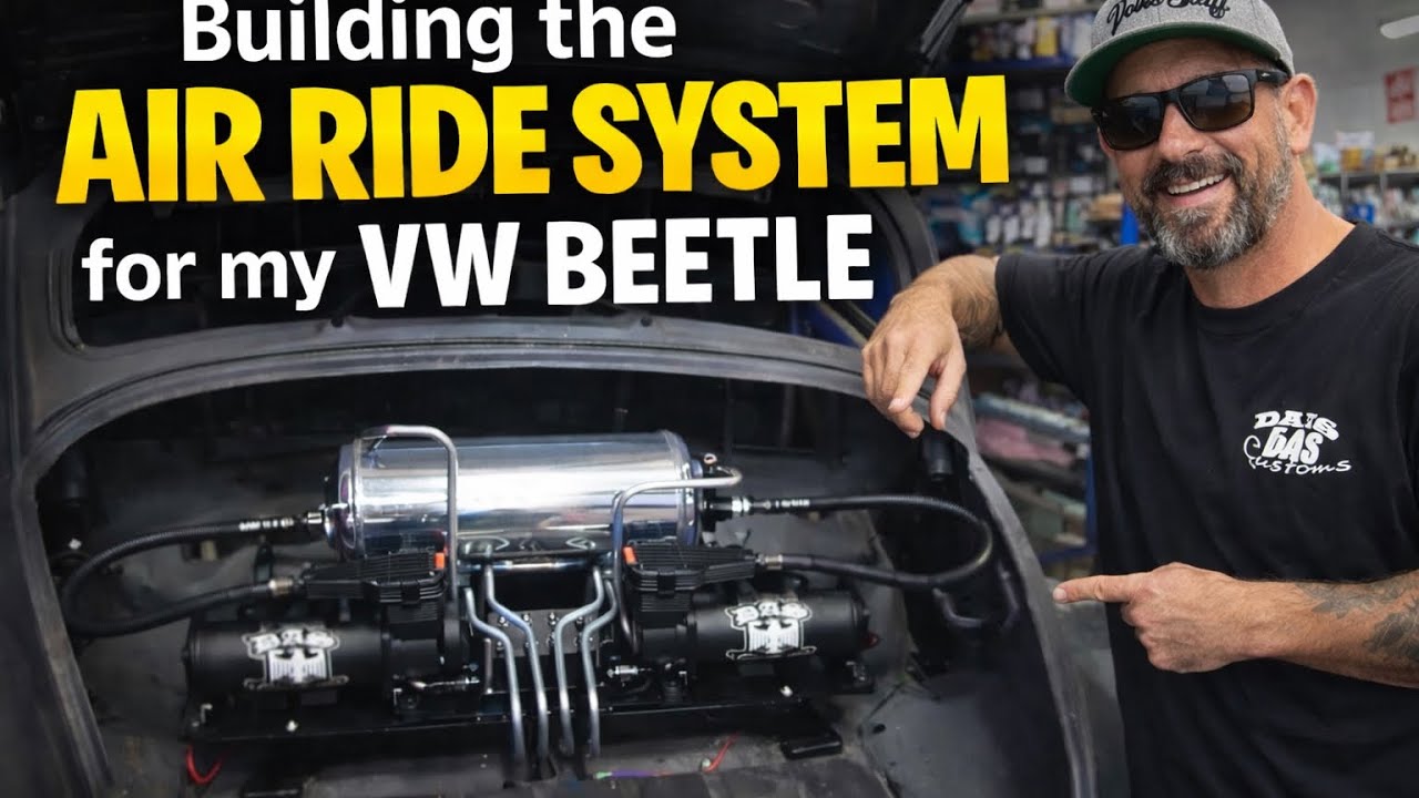 Building the air ride system for my vw beetle