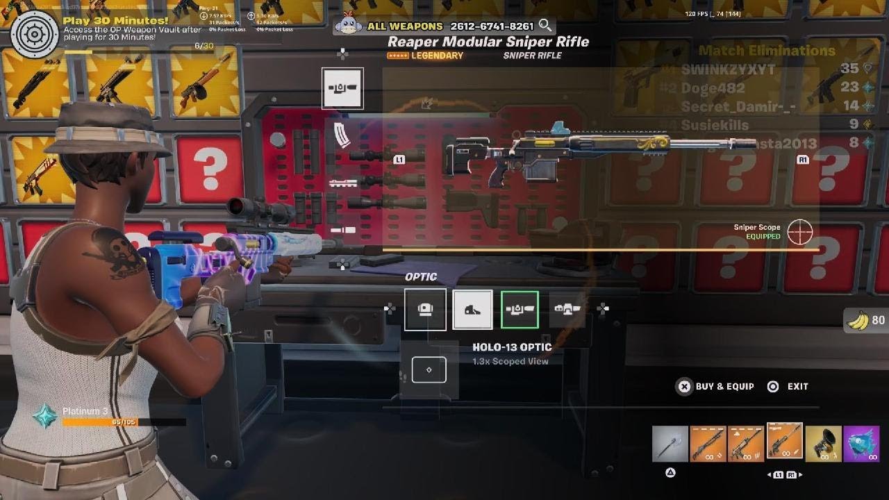 Reaper Sniper BEST Mods!