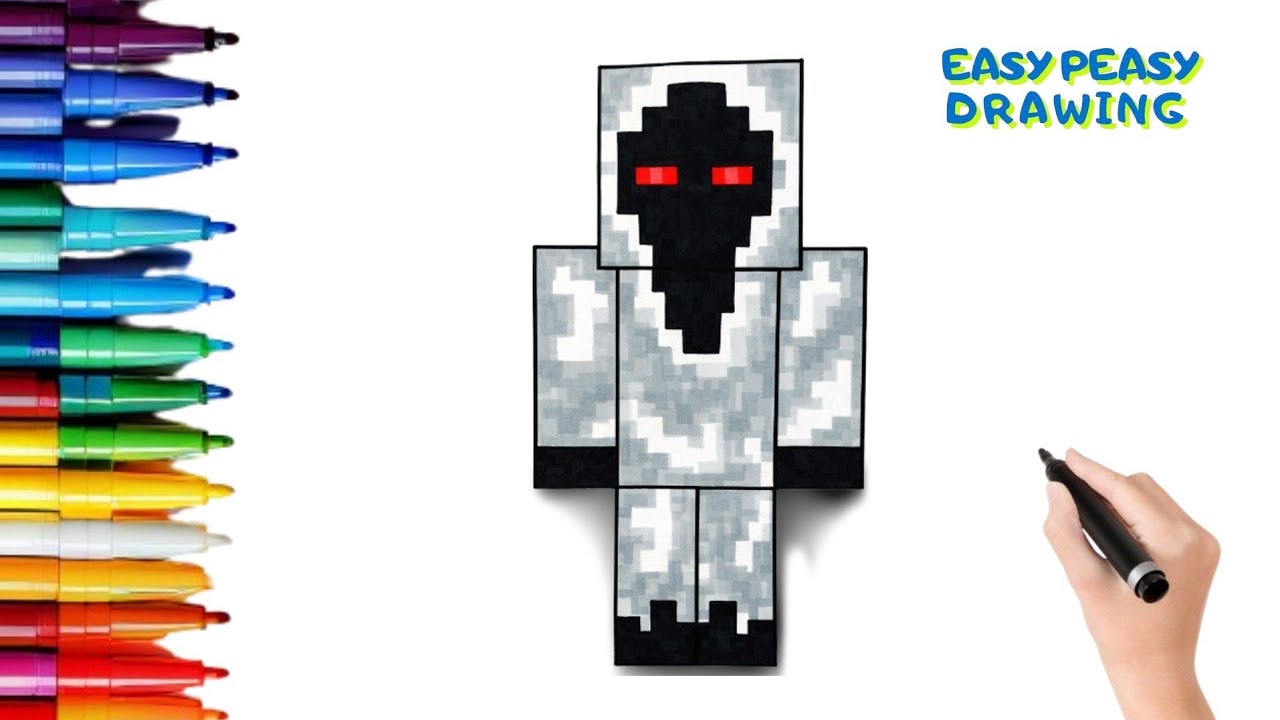 How To Draw Entity 303 | Minecraft 