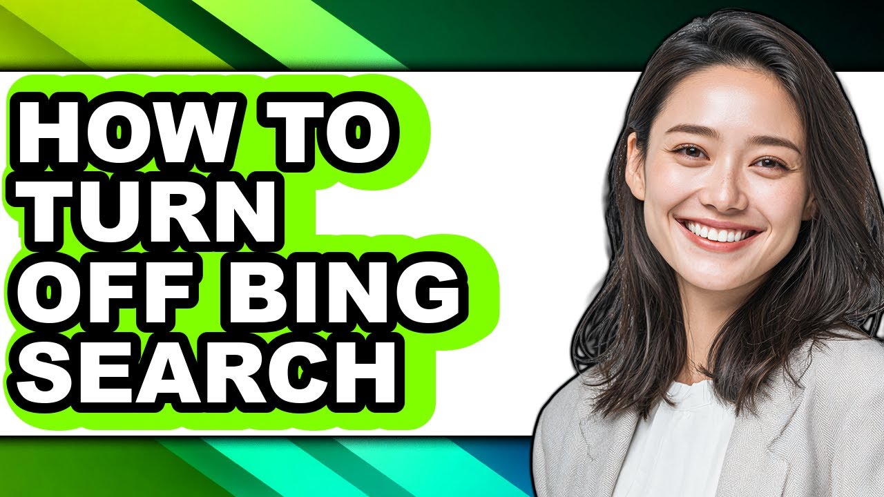 How to Turn Off Bing Search (updated)