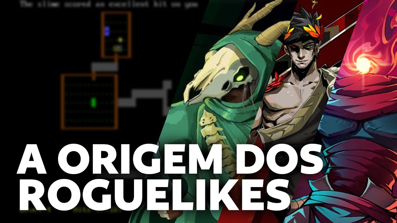 De onde surgiram os jogos Roguelike?