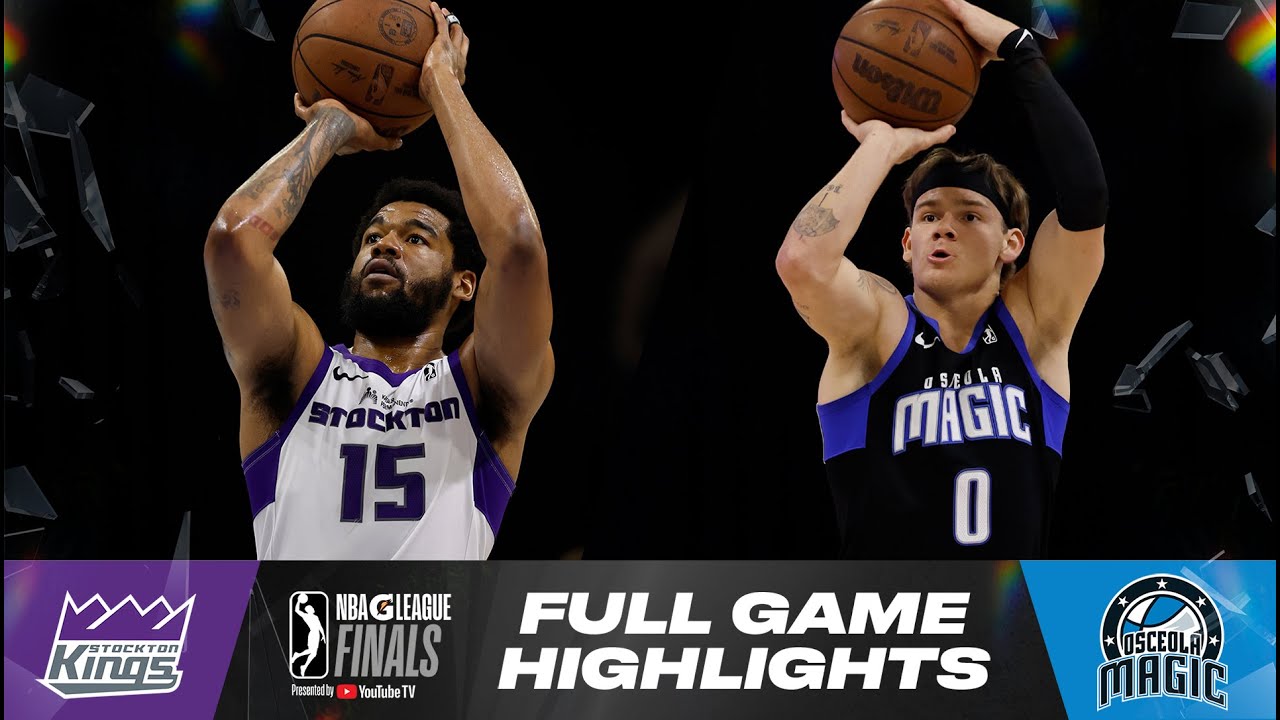 G League Finals Game 1: No. 1 Stockton Kings vs. No. 1 Osceola Magic- Game Highlights